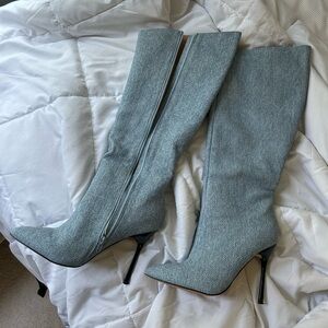 PLT Denim Boots